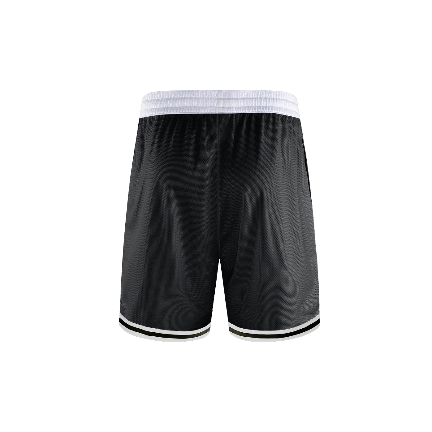 "He Is Risen" Black Basketball Shorts