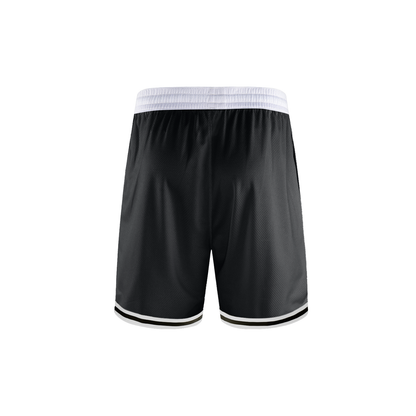 "He Is Risen" Black Basketball Shorts