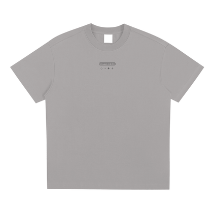 "Seek The Kingdom" Light Grey Oversized Tee