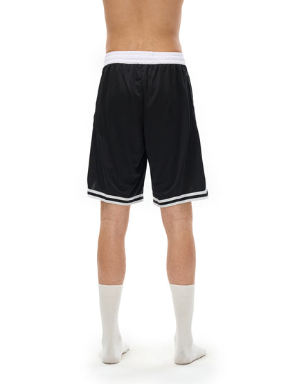 "He Is Risen" Black Basketball Shorts