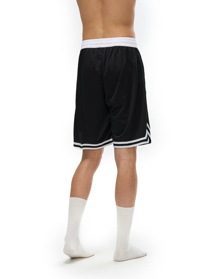 "He Is Risen" Black Basketball Shorts