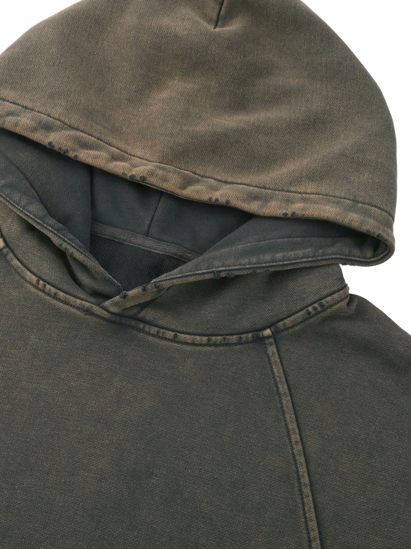 "Yahweh not my way" Dark Grey Distressed Hoodie UK